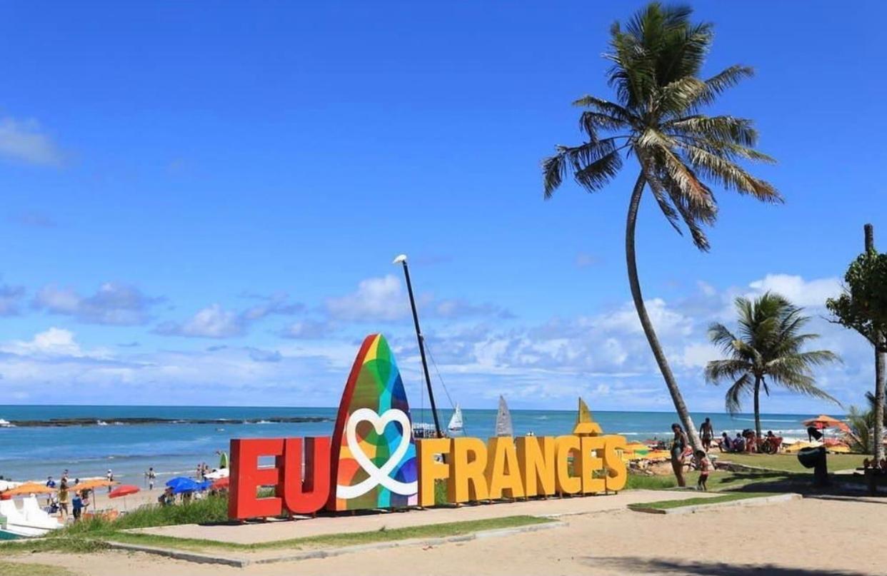 Pousada Paraiso Frances Прайя-ду-Франсес Экстерьер фото